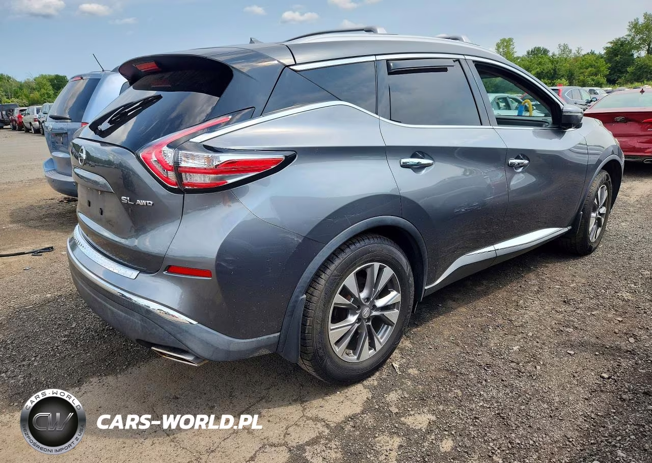 2015 Nissan Murano Sl VIN:5N1AZ2MHXFN217651 - 3