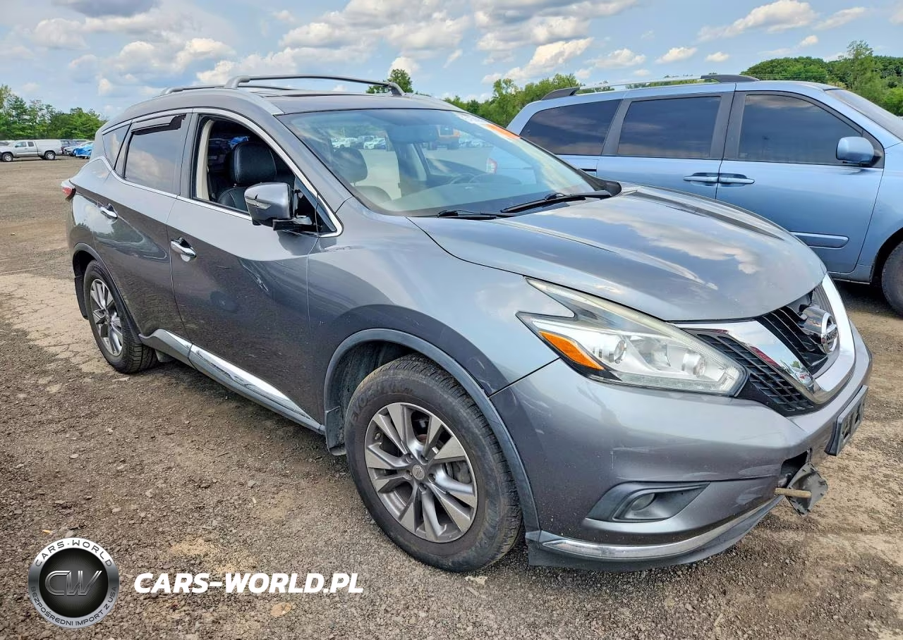 2015 Nissan Murano Sl VIN:5N1AZ2MHXFN217651 - 4