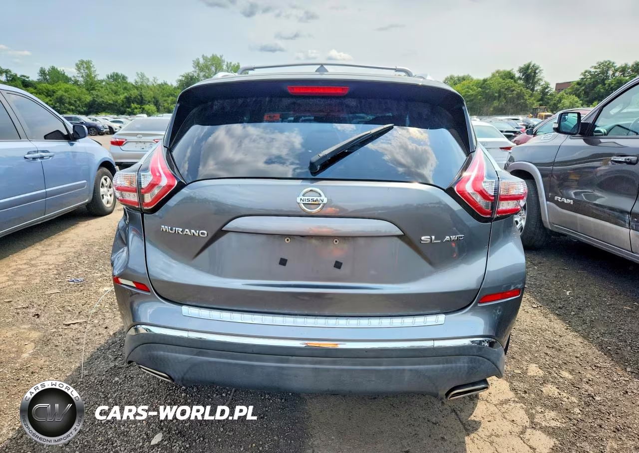 2015 Nissan Murano Sl VIN:5N1AZ2MHXFN217651 - 6