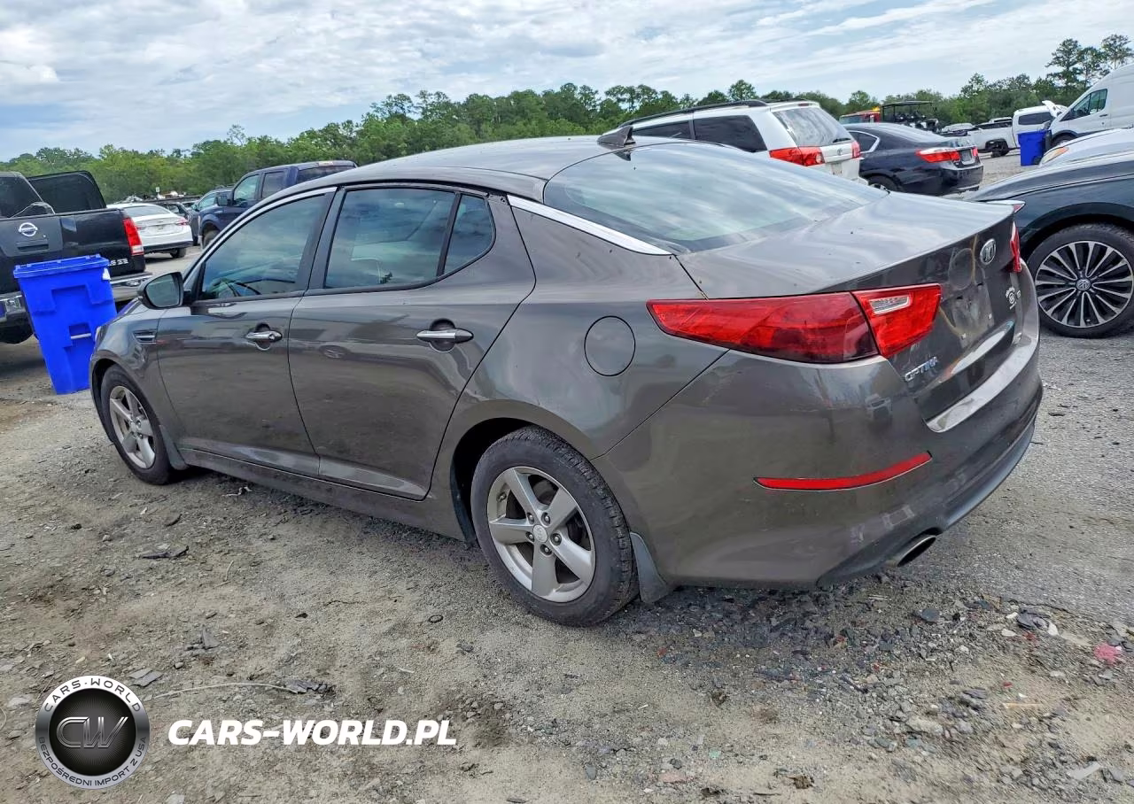 2014 Kia Optima Lx VIN:5XXGM4A76EG309368 - 2