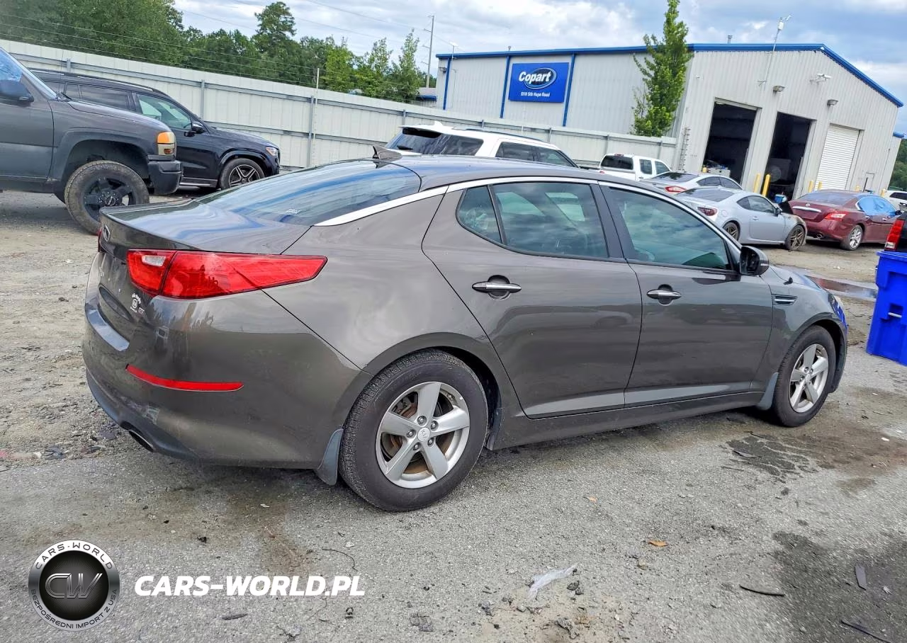 2014 Kia Optima Lx VIN:5XXGM4A76EG309368 - 3