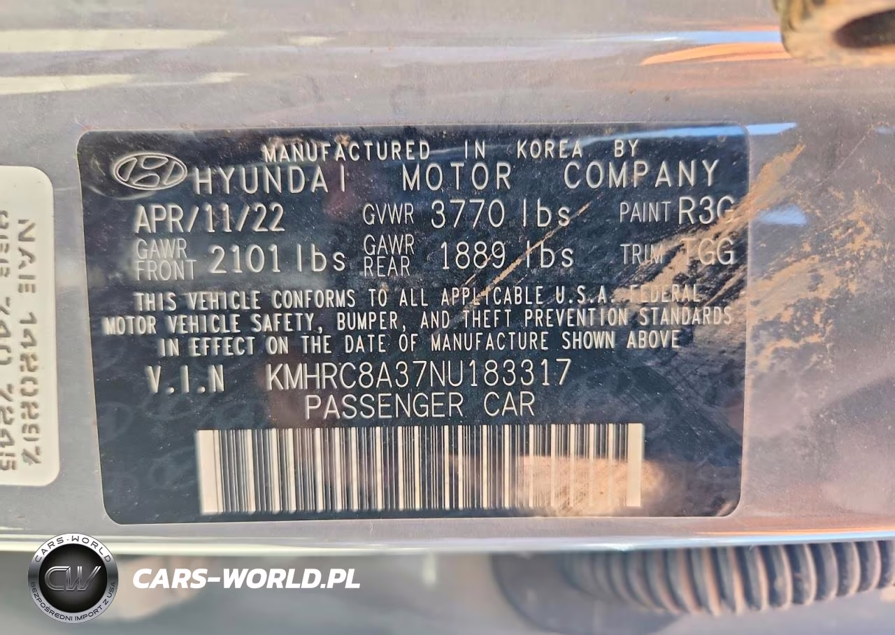 2022 Hyundai Venue Sel VIN:KMHRC8A37NU183317 - 14