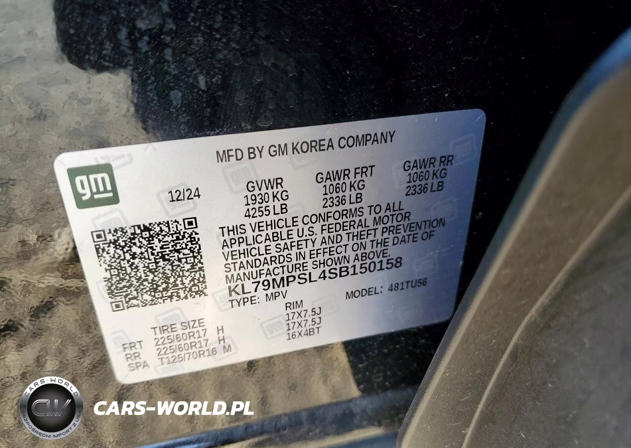 2025 Chevrolet Trailblazer Lt VIN:KL79MPSL4SB150158 - 12
