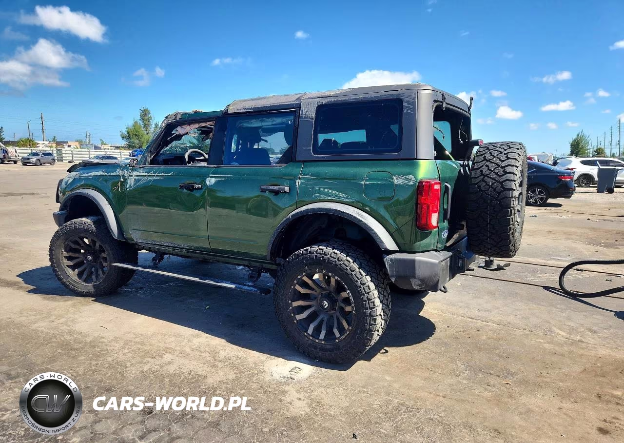 2022 Ford Bronco Base VIN:1FMDE5BH6NLB75518 - 2