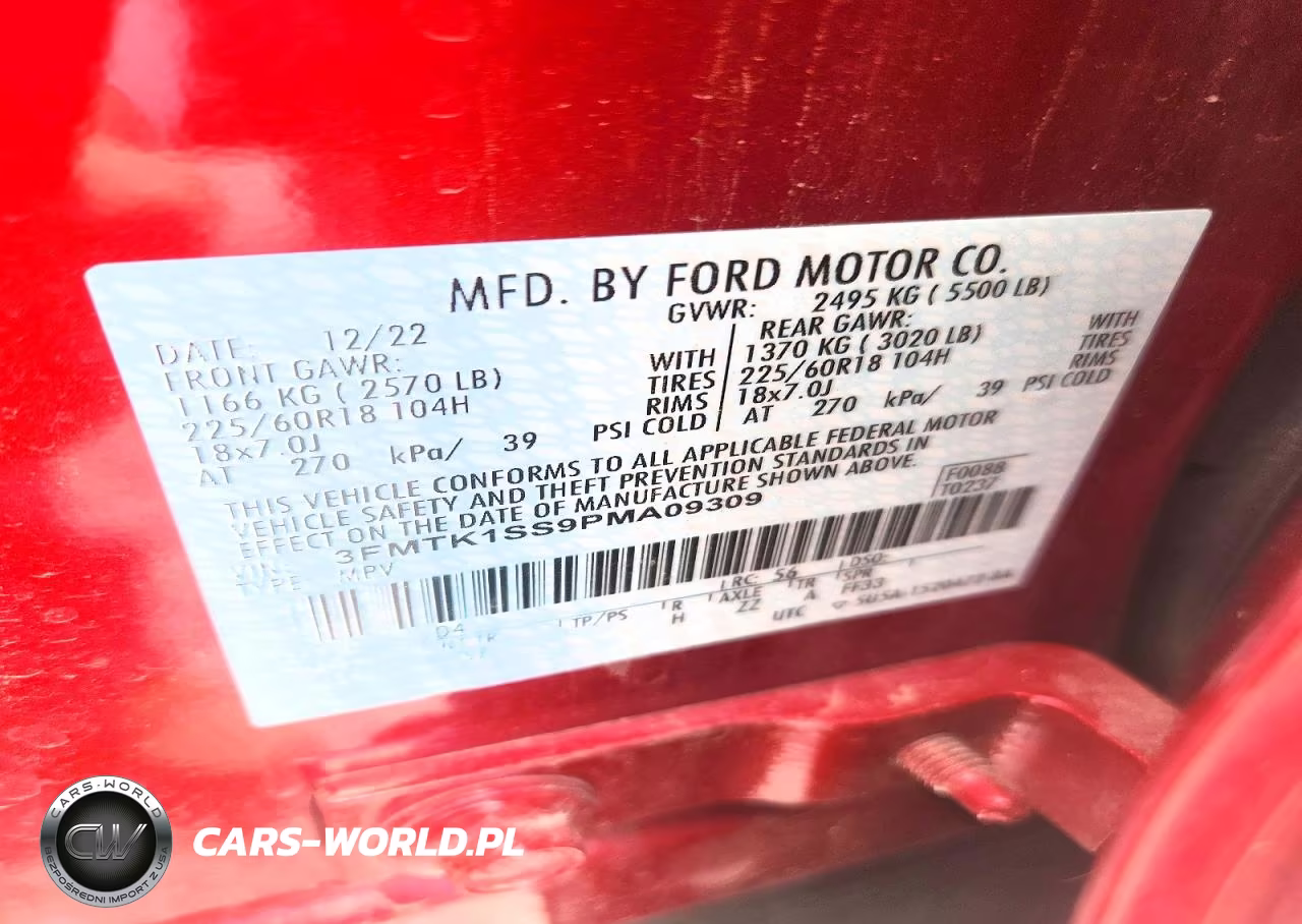 2023 Ford Mustang Mach-E Select VIN:3FMTK1SS9PMA09309 - 13