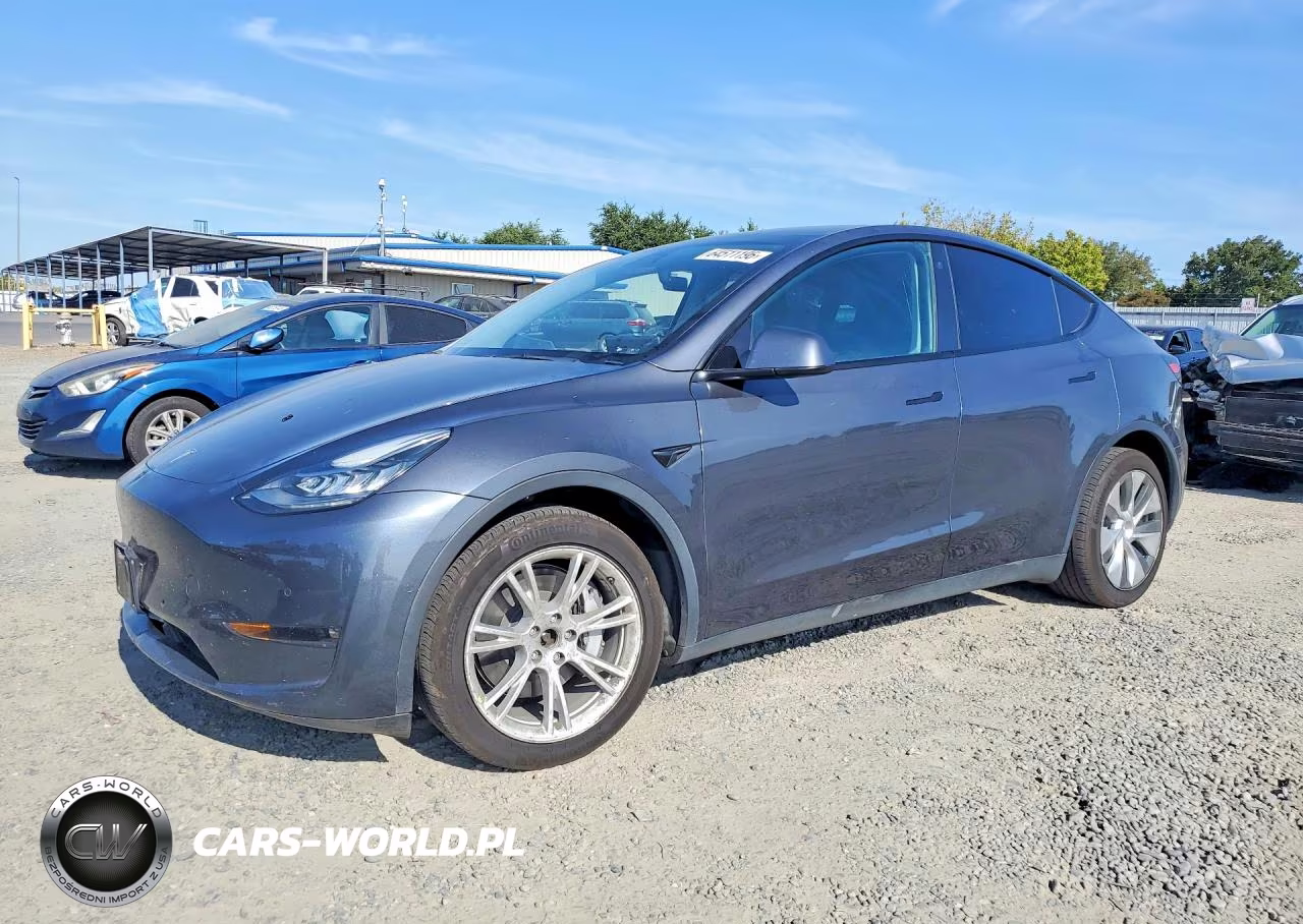 2022 Tesla Model Y VIN:7SAYGDEE3NF328504 - 1