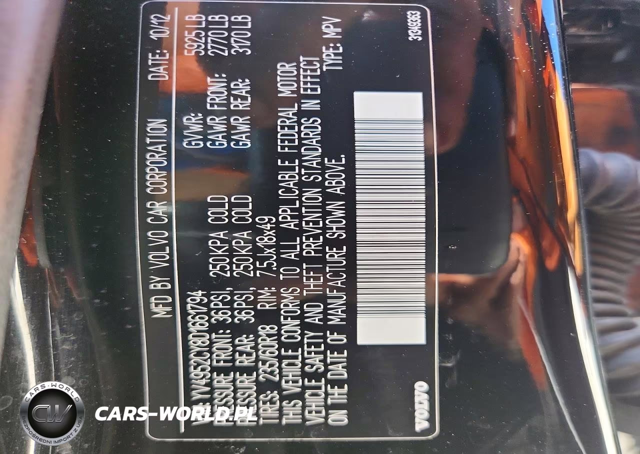 2013 Volvo Xc90 3.2 VIN:YV4952CY8D1661794 - 13