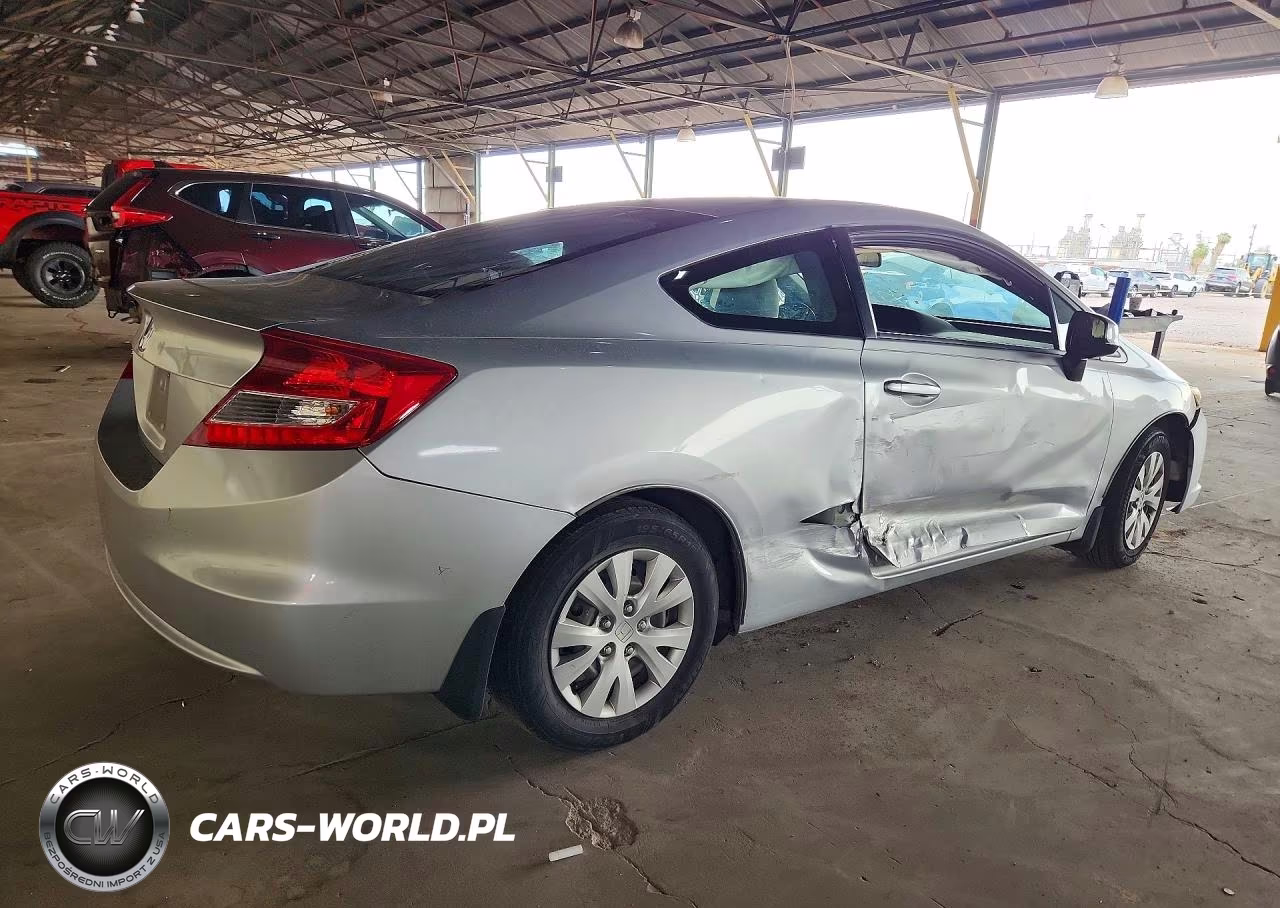 2012 Honda Civic Lx VIN:2HGFG3B55CH548402 - 3