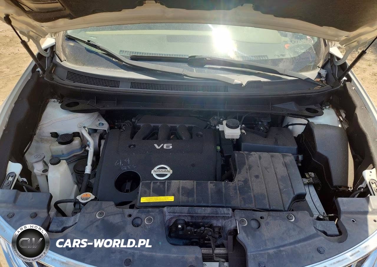 2014 Nissan Murano Sl VIN:JN8AZ1MU6EW420495 - 12