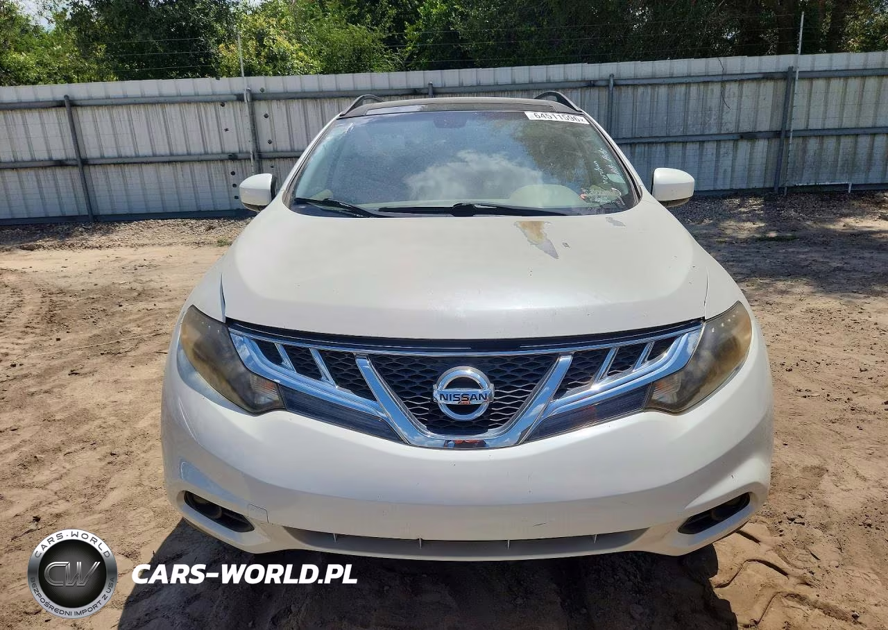 2014 Nissan Murano Sl VIN:JN8AZ1MU6EW420495 - 5