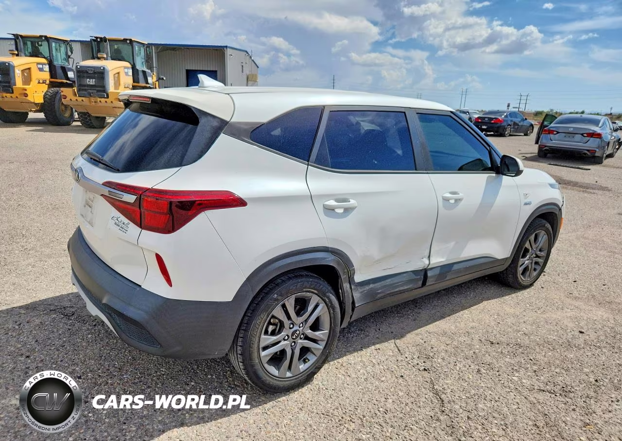 2021 Kia Seltos Lx VIN:KNDEPCAA6M7047153 - 3
