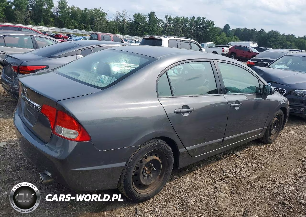 2009 Honda Civic Lx VIN:2HGFA16599H520837 - 3