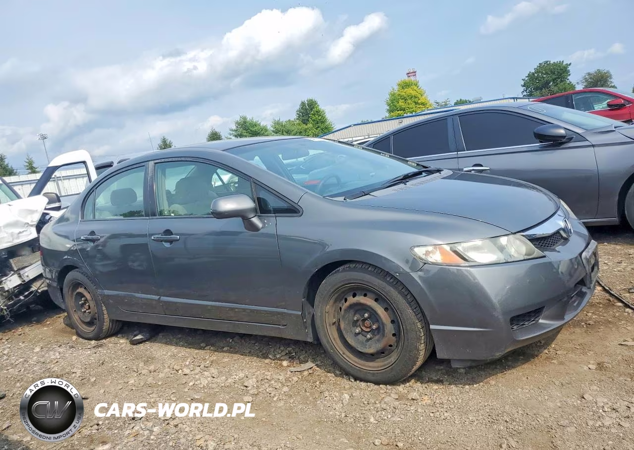 2009 Honda Civic Lx VIN:2HGFA16599H520837 - 4