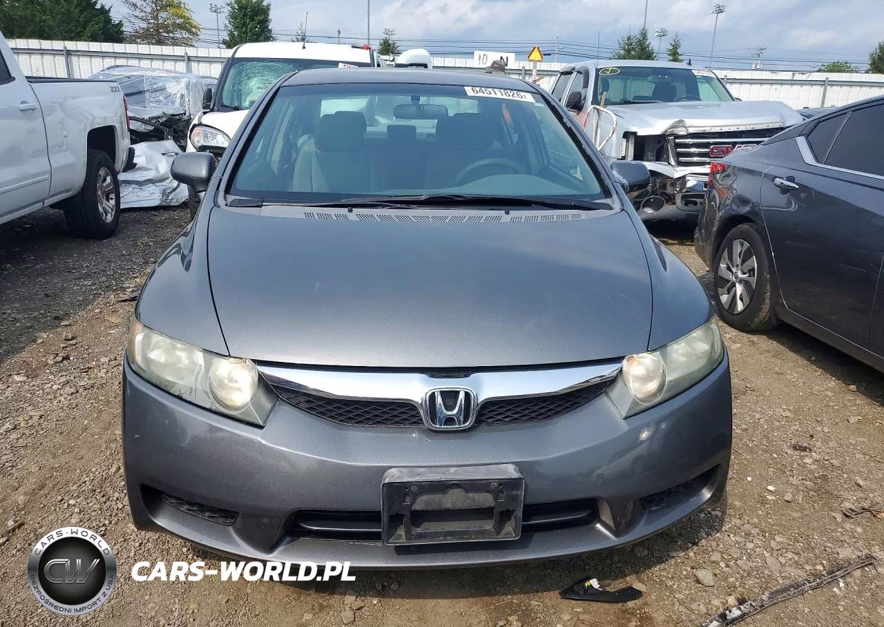 2009 Honda Civic Lx VIN:2HGFA16599H520837 - 5