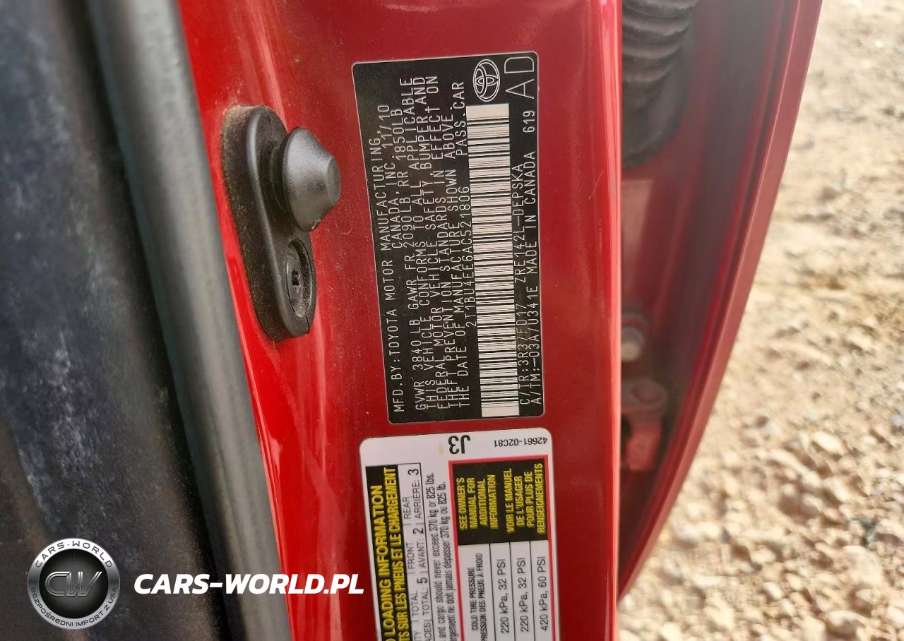2010 Toyota Corolla S VIN:2T1BU4EE6AC521806 - 12