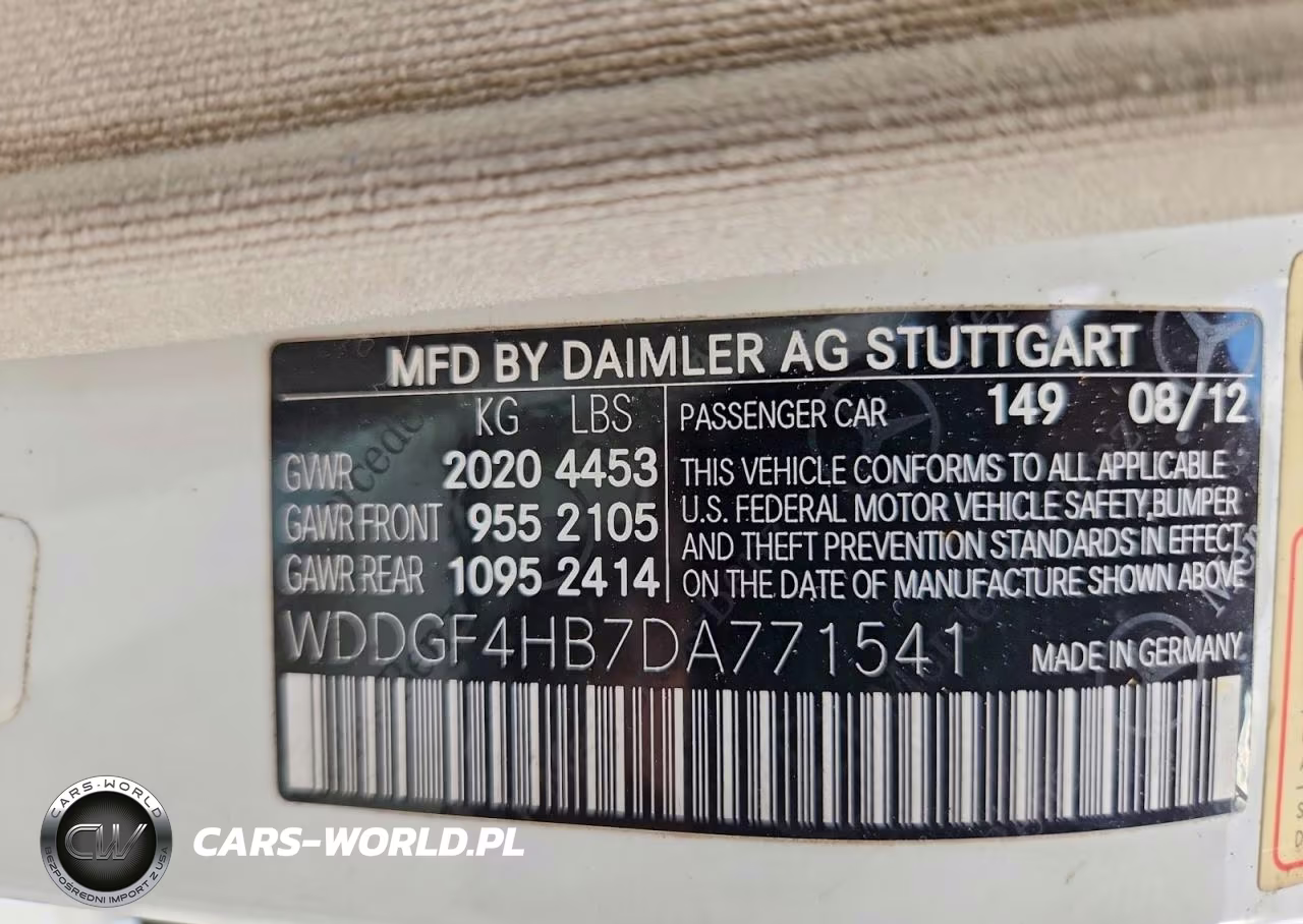 2013 Mercedes-Benz C 250 VIN:WDDGF4HB7DA771541 - 13
