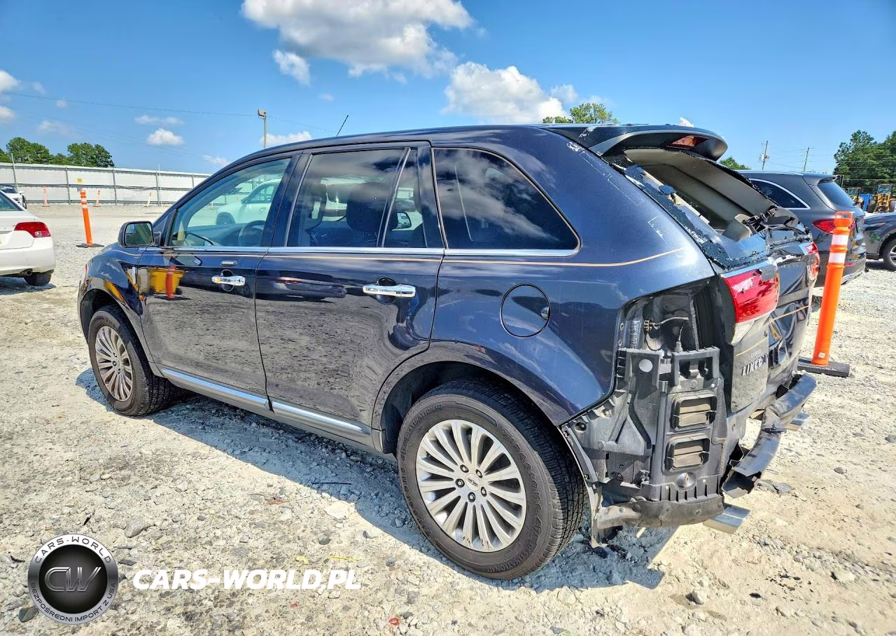 2013 Lincoln Mkx VIN:2LMDJ8JK5DBL09769 - 2