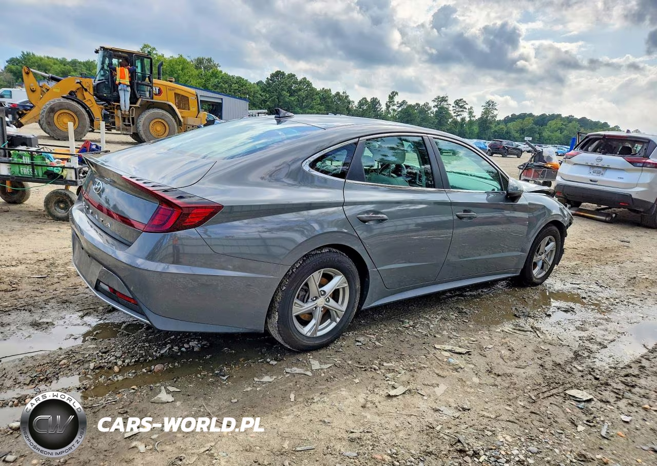 2022 Hyundai Sonata Se VIN:KMHL24JAXNA246069 - 3