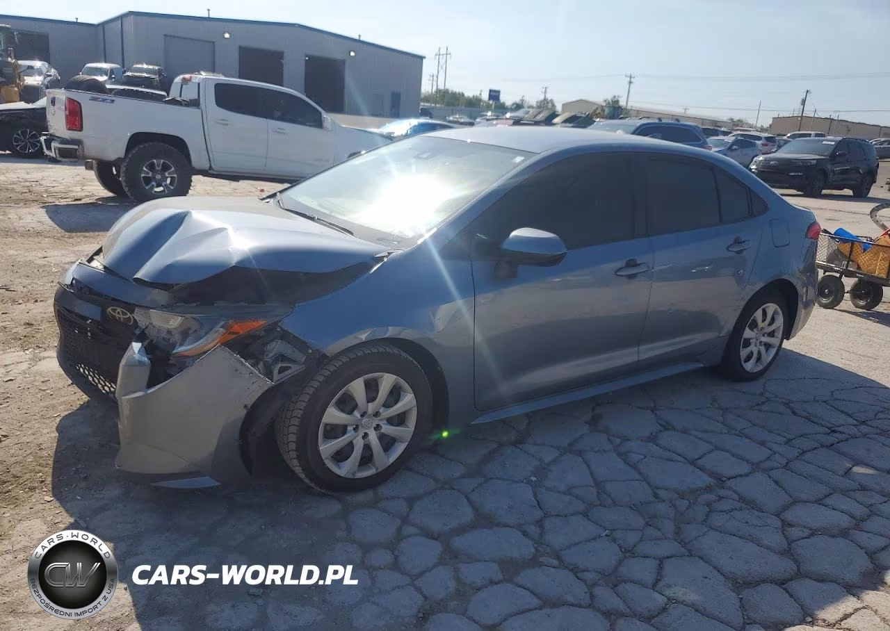 2020 Toyota Corolla Le VIN:JTDEPRAE2LJ068007 - 1