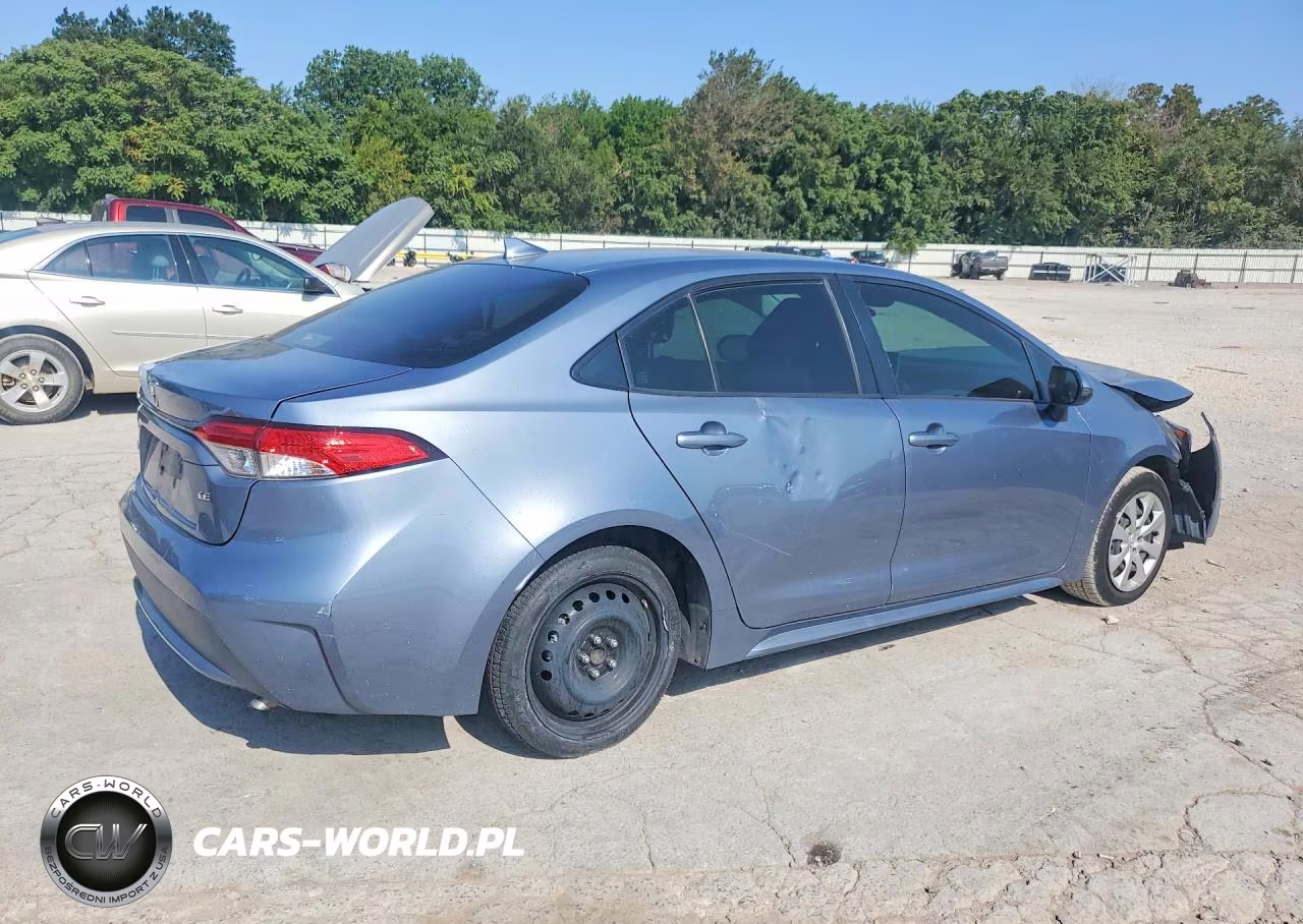 2020 Toyota Corolla Le VIN:JTDEPRAE2LJ068007 - 3