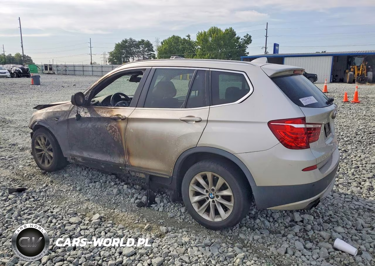 2013 BMW X3 xDrive28I VIN:5UXWX9C59D0D04159 - 2