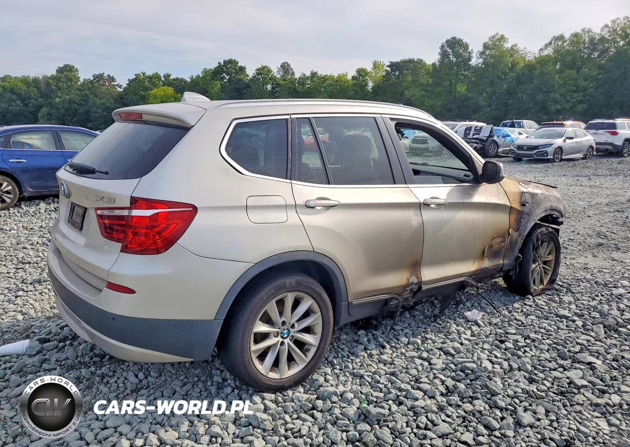 2013 BMW X3 xDrive28I VIN:5UXWX9C59D0D04159 - 3