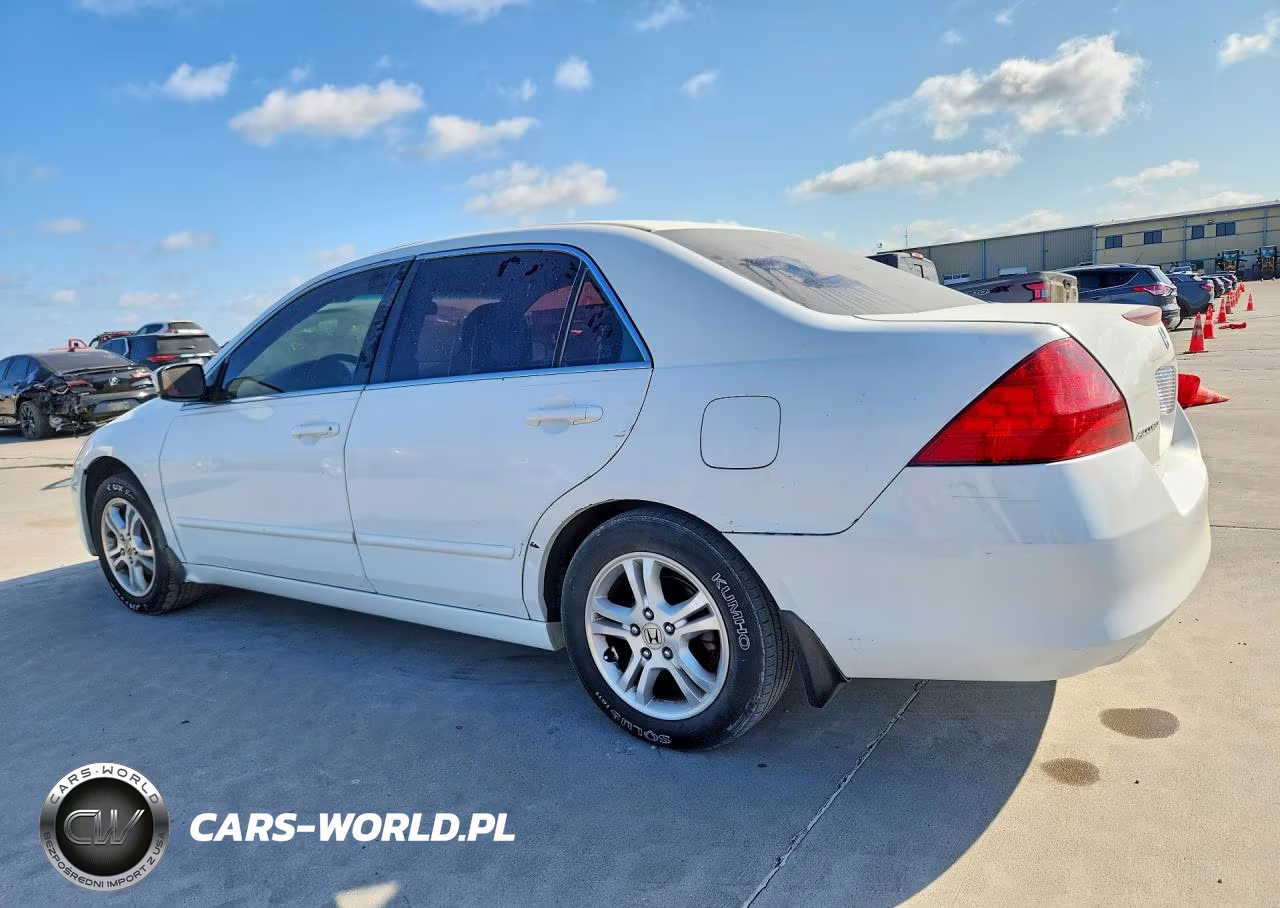 2007 Honda Accord Se VIN:1HGCM56387A201442 - 2