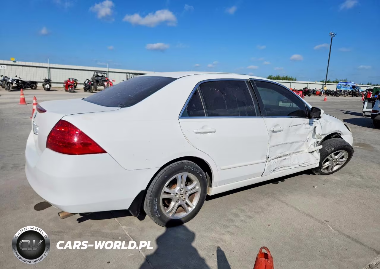 2007 Honda Accord Se VIN:1HGCM56387A201442 - 3