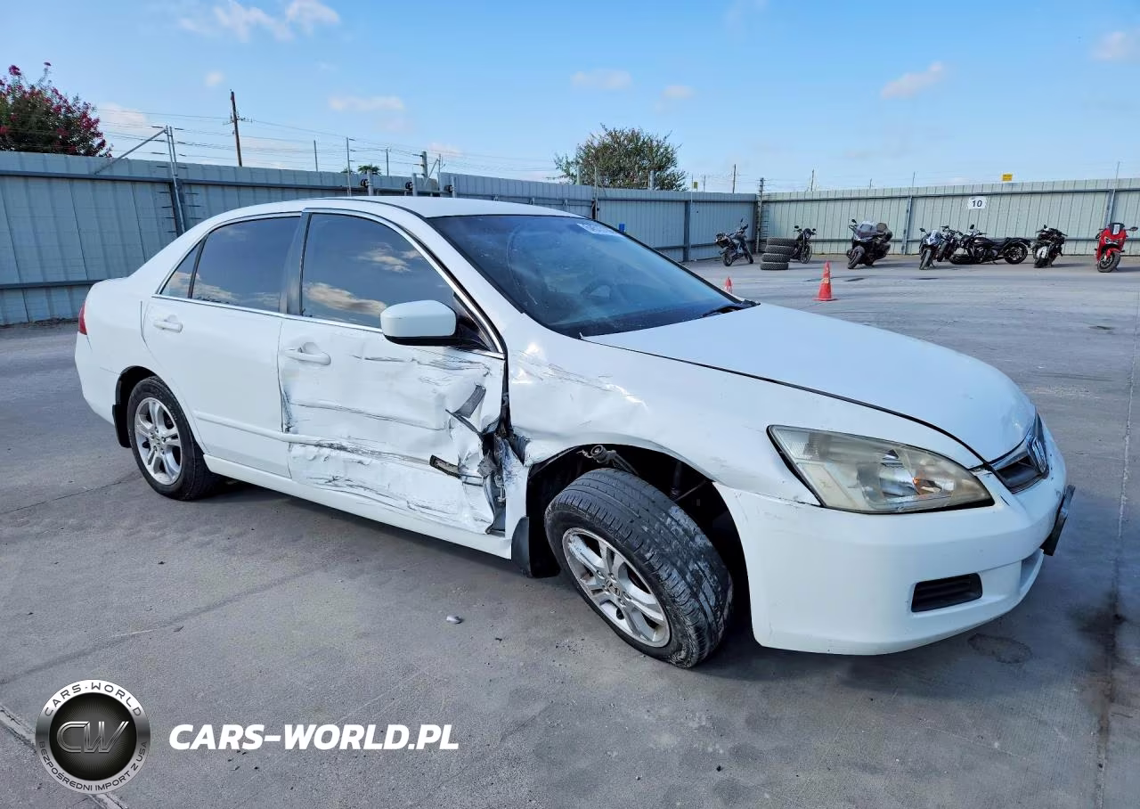 2007 Honda Accord Se VIN:1HGCM56387A201442 - 4