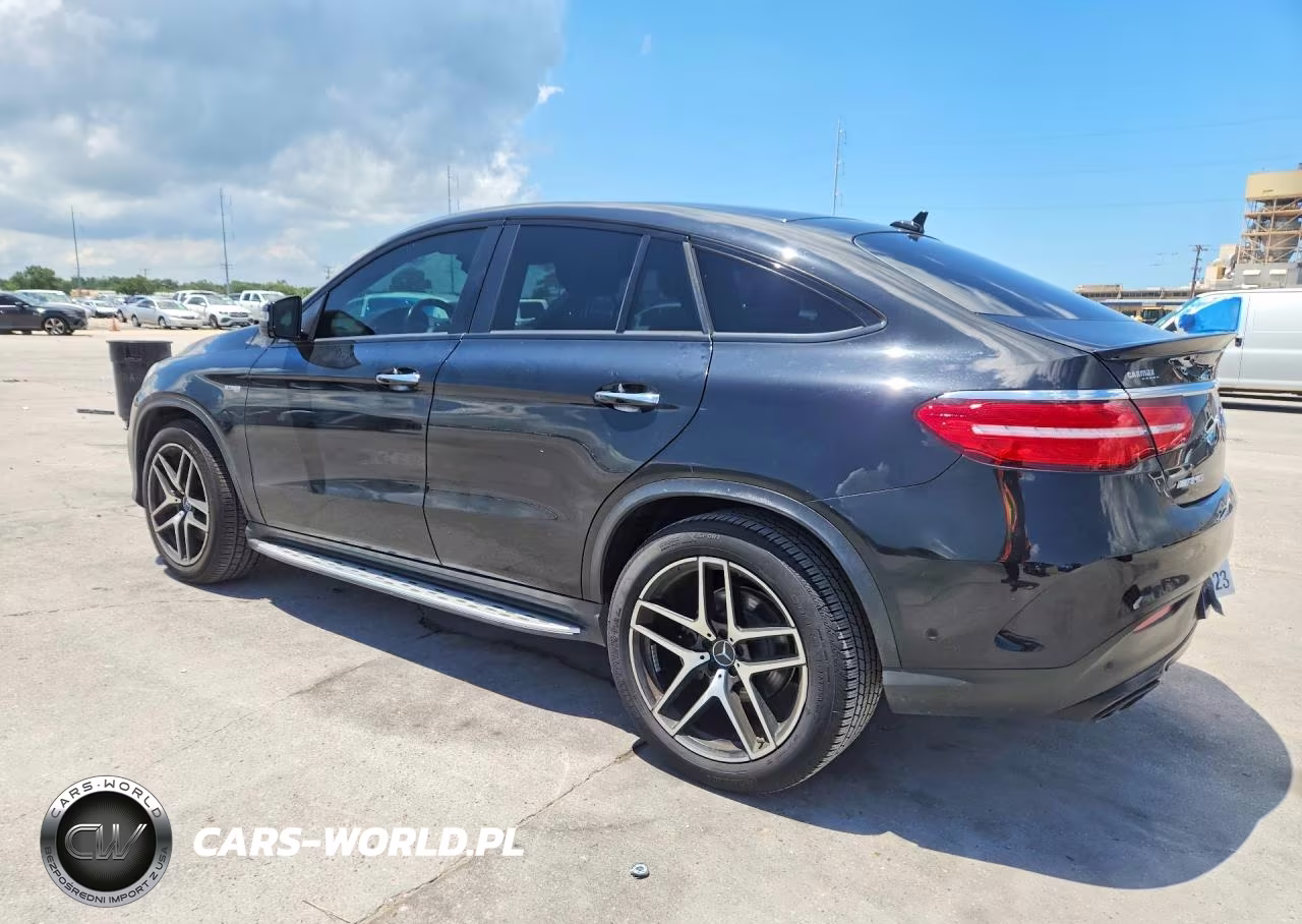 2018 Mercedes-Benz Gle Coupe 43 Amg VIN:4JGED6EB7JA111109 - 2