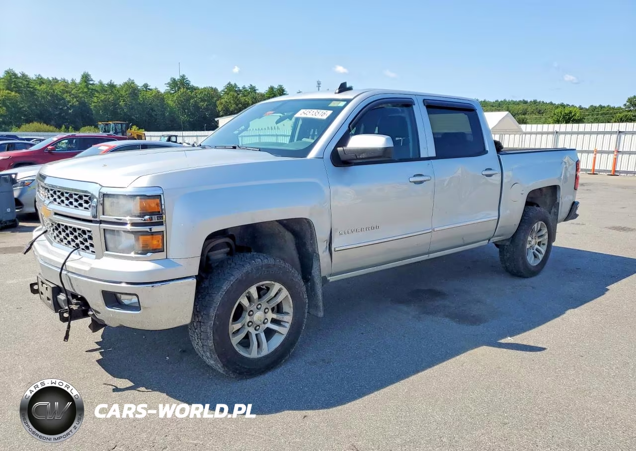 2015 Chevrolet Silverado K1500 Lt VIN:3GCUKREC7FG194386 - 1