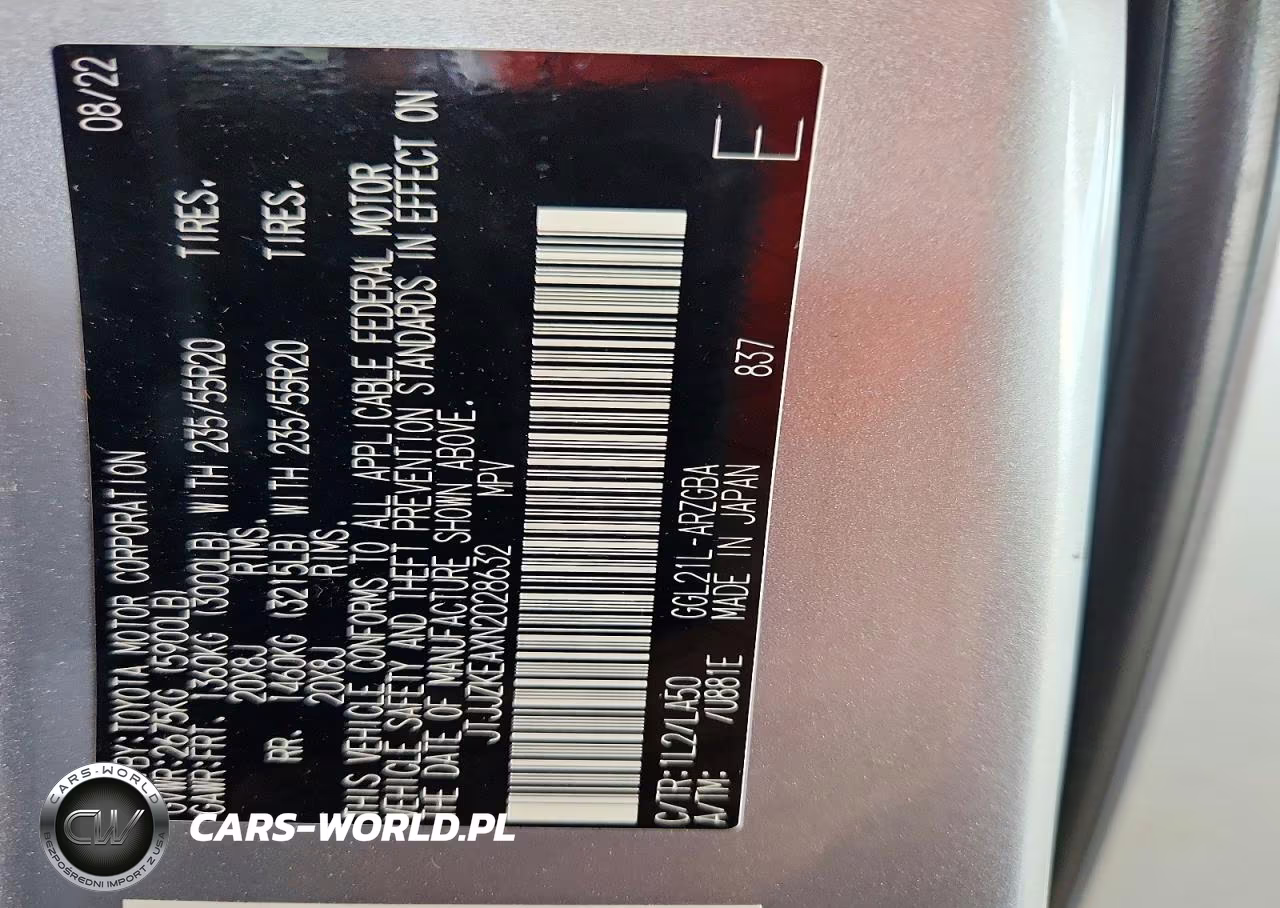2022 Lexus Rx 350 L Luxury VIN:JTJJZKEAXN2028632 - 12