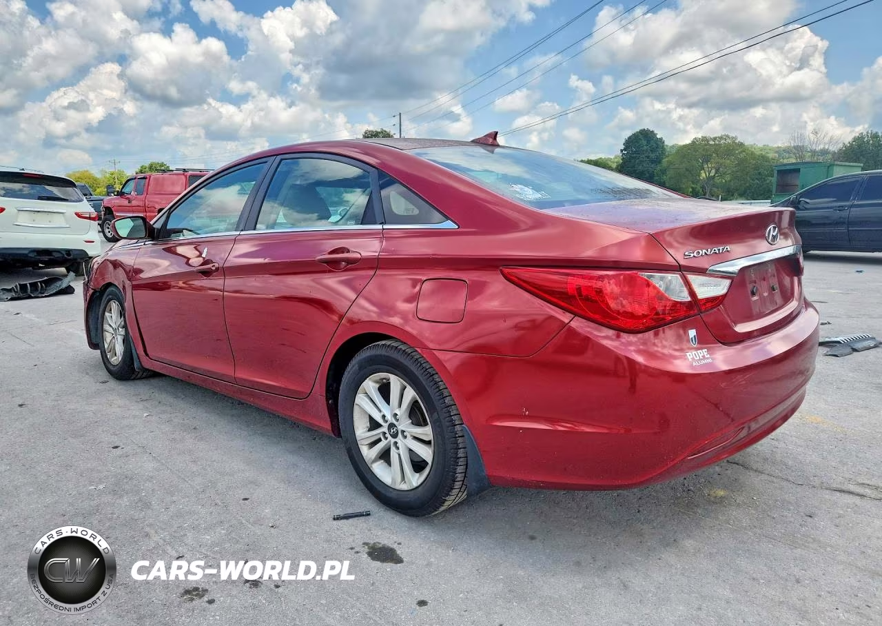 2012 Hyundai Sonata Gls VIN:5NPEB4AC6CH382221 - 2