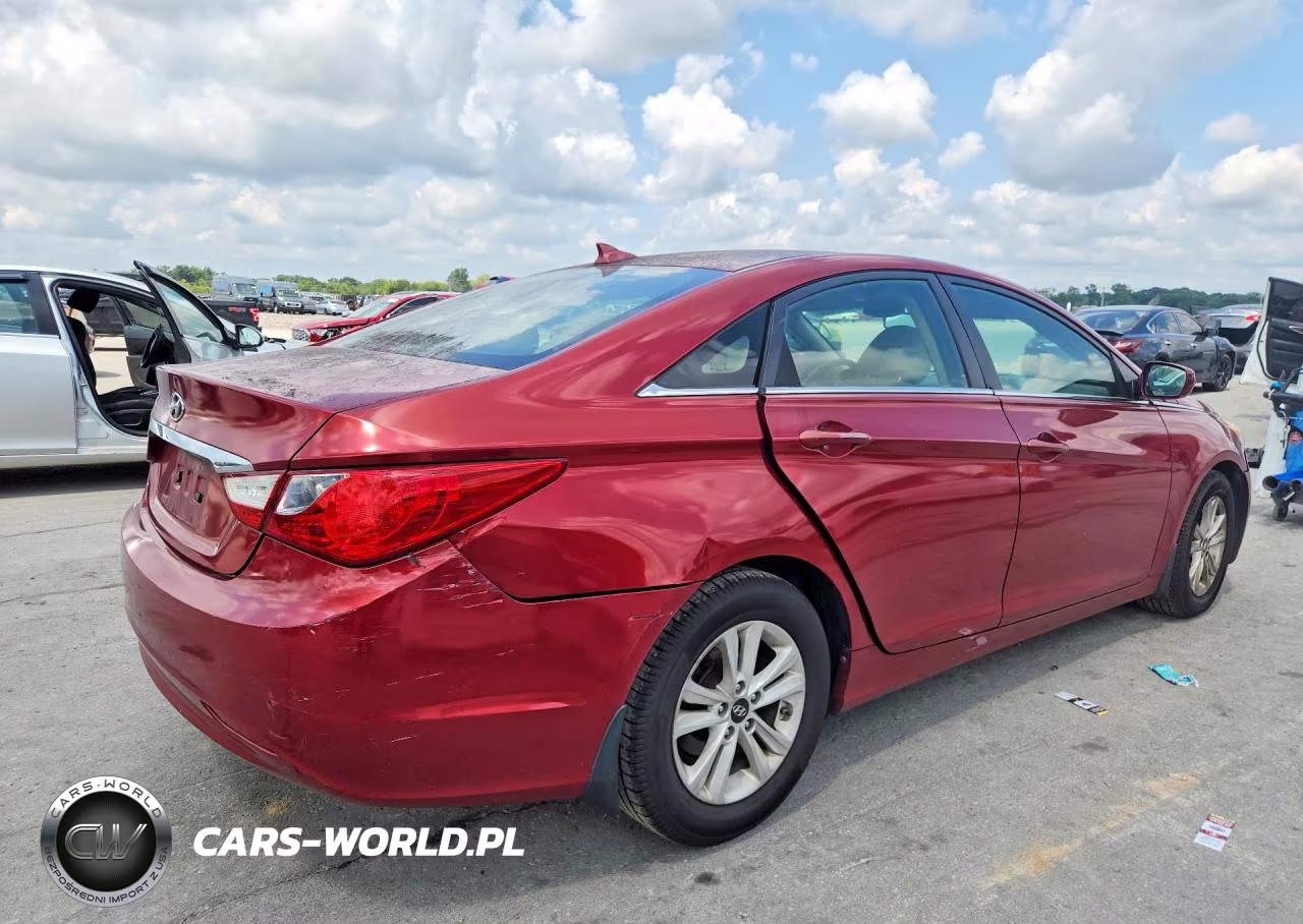 2012 Hyundai Sonata Gls VIN:5NPEB4AC6CH382221 - 3