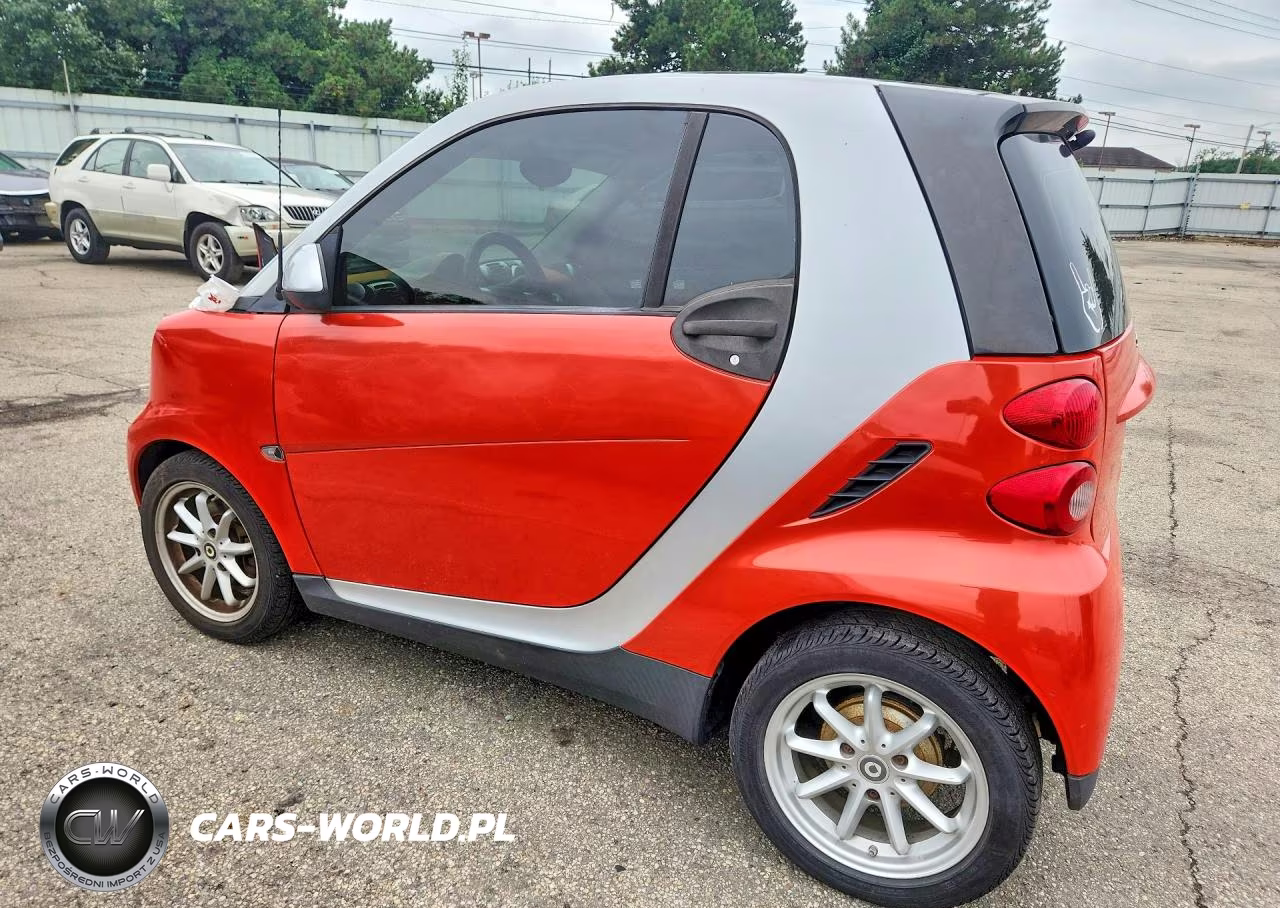 2008 Smart Fortwo Pure VIN:WMEEJ31X58K100404 - 2