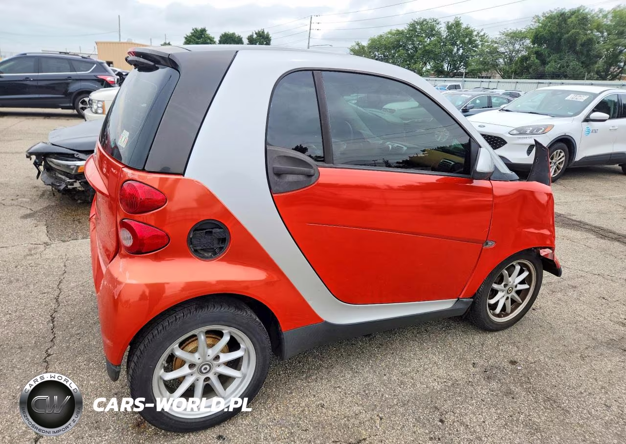 2008 Smart Fortwo Pure VIN:WMEEJ31X58K100404 - 3
