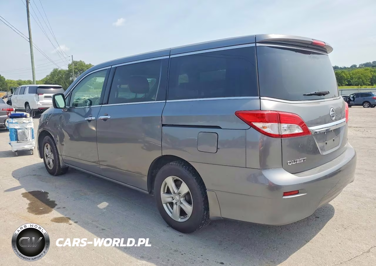 2015 Nissan Quest 3.5 Sv VIN:JN8AE2KP0F9130056 - 2