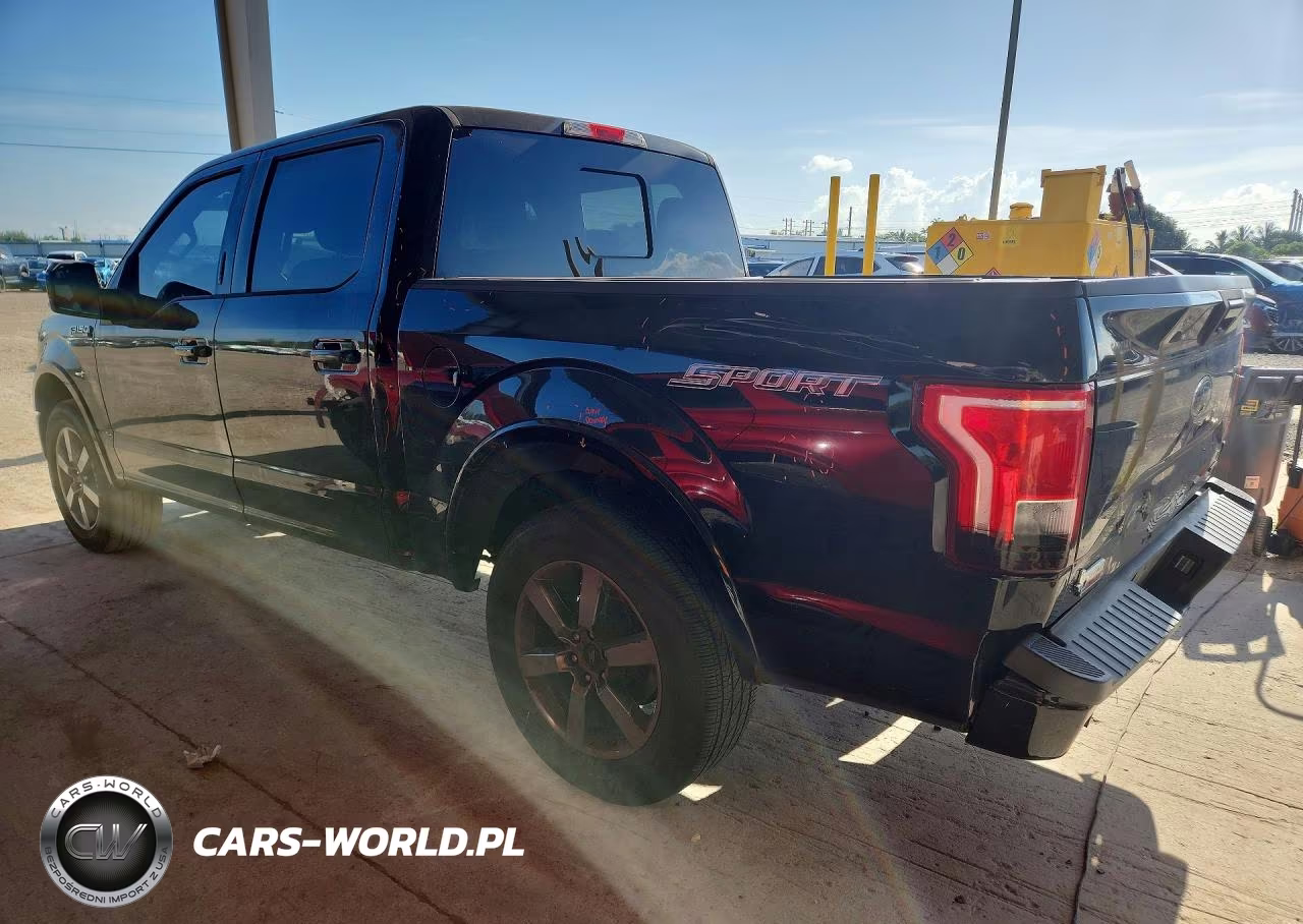 2016 Ford F150 Supercrew VIN:1FTEW1CF0GKE60266 - 2