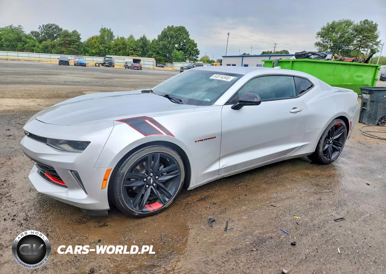 2018 Chevrolet Camaro Lt VIN:1G1FB1RX7J0188939 - 1