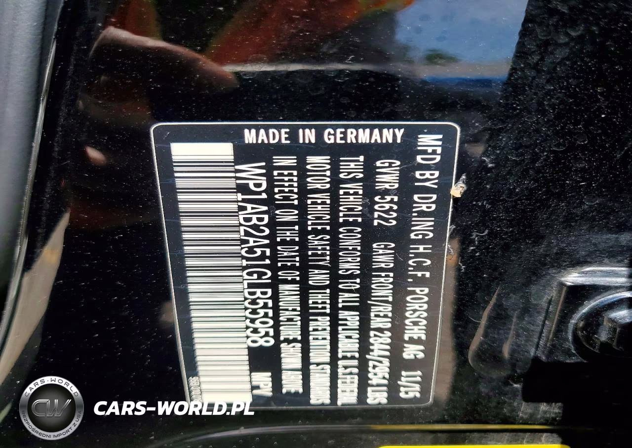 2016 Porsche Macan S VIN:WP1AB2A51GLB55958 - 12