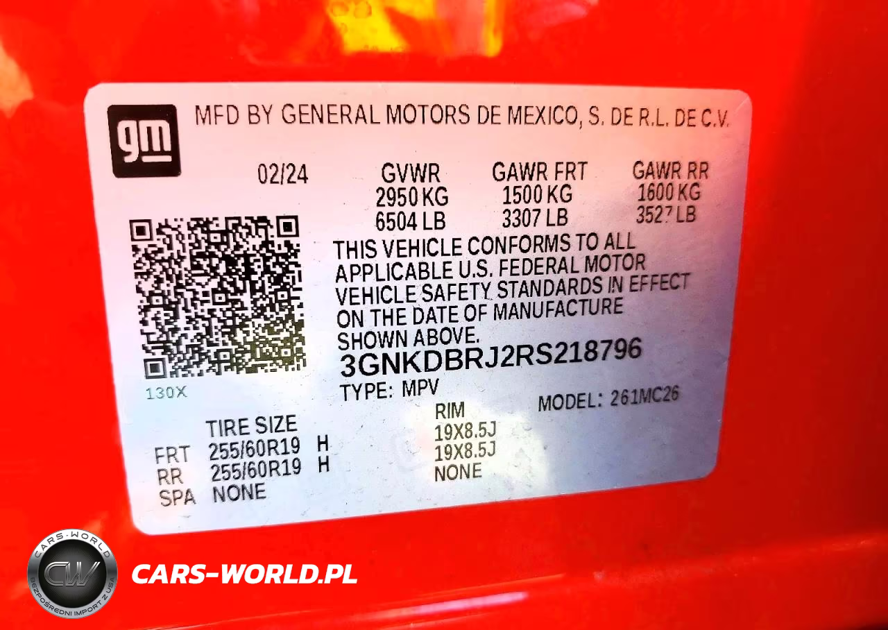 2024 Chevrolet Blazer 2Lt VIN:3GNKDBRJ2RS218796 - 14