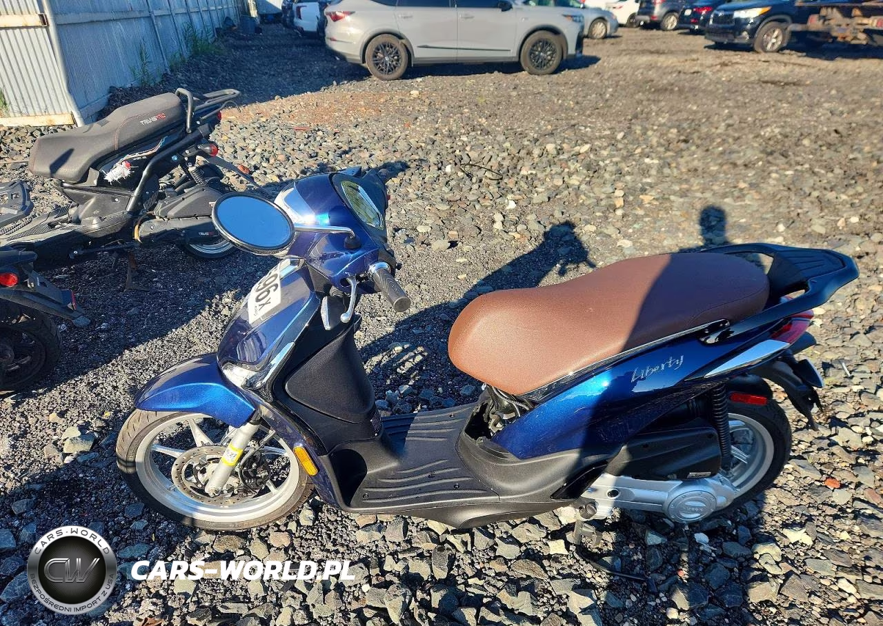 2023 Piaggio Liberty 50 VIN:ZAPC546B6P7002902 - 3
