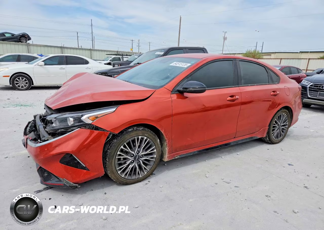 2022 Kia Forte Gt Line VIN:3KPF54AD6NE496182 - 1