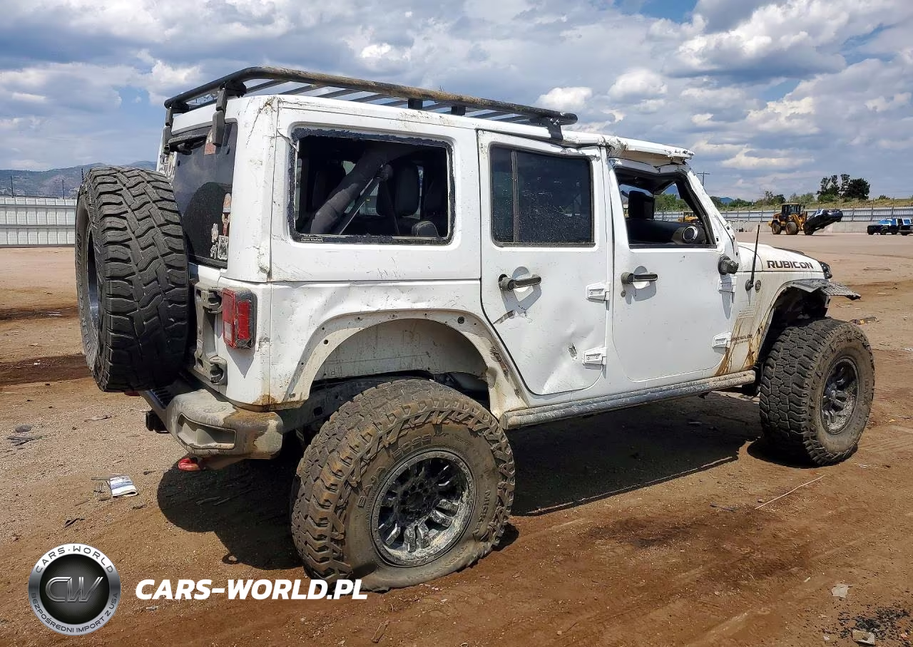 2016 Jeep Wrangler Unlimited Rubicon VIN:1C4BJWFG8GL163940 - 3