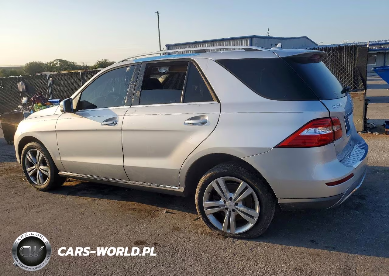 2015 Mercedes-Benz Ml 350 VIN:4JGDA5JB2FA464000 - 2