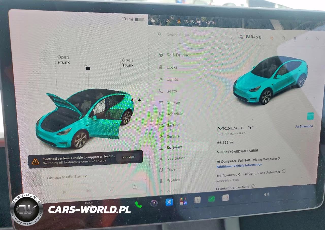 2021 Tesla Model Y VIN:5YJYGAED7MF173506 - 9