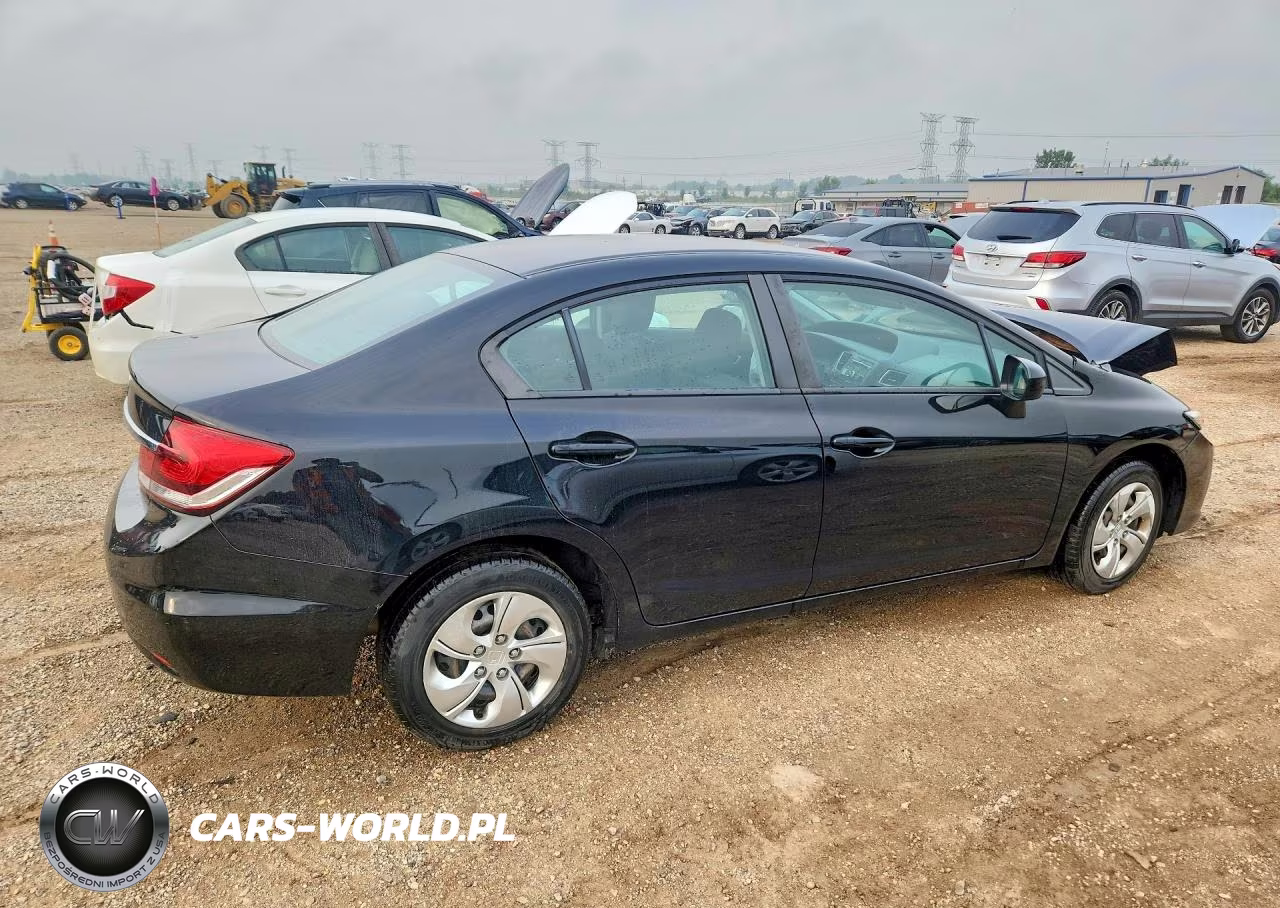 2015 Honda Civic Lx VIN:19XFB2F50FE067720 - 3