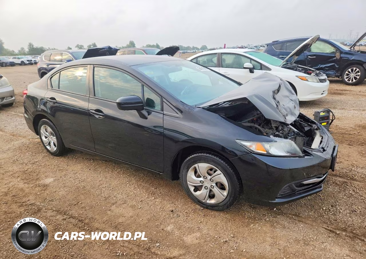 2015 Honda Civic Lx VIN:19XFB2F50FE067720 - 4