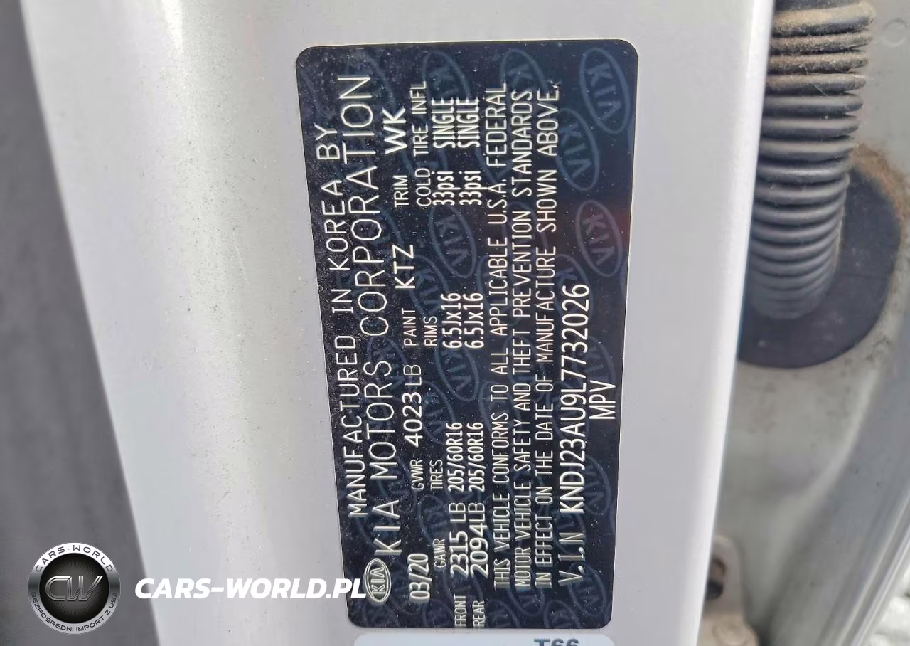 2020 Kia Soul Lx VIN:KNDJ23AU9L7732026 - 12