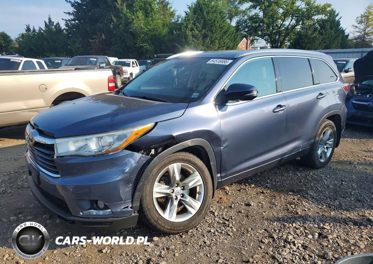 2014 Toyota Highlander Limited Platinum